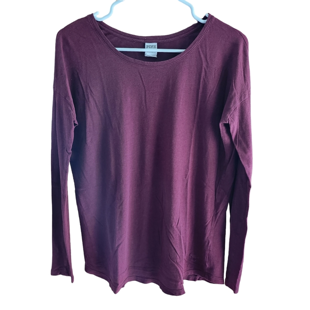Pink Victoria's Secret Women's Long Sleeve Sleepwear Top Size XS C31